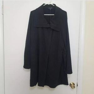 Eileen Fisher Zip-Up Collar Jacket